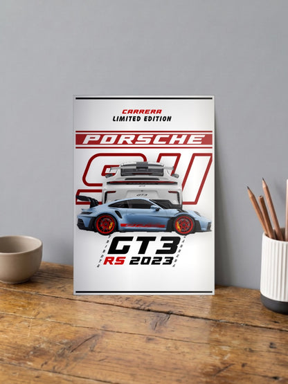 Porsche GT3 RS 2023 Carrier limited edition Cars Poster