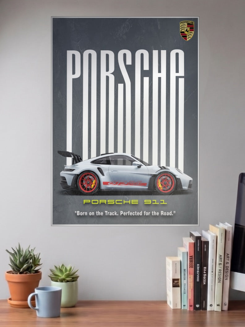Porsche 911 Boost Mode Cars Poster