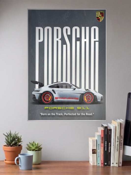 Porsche 911 Boost Mode Cars Poster