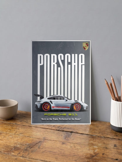 Porsche 911 Boost Mode Cars Poster