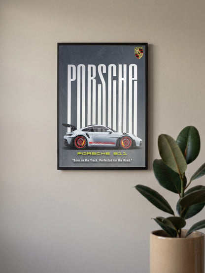 Porsche 911 Boost Mode Cars Poster