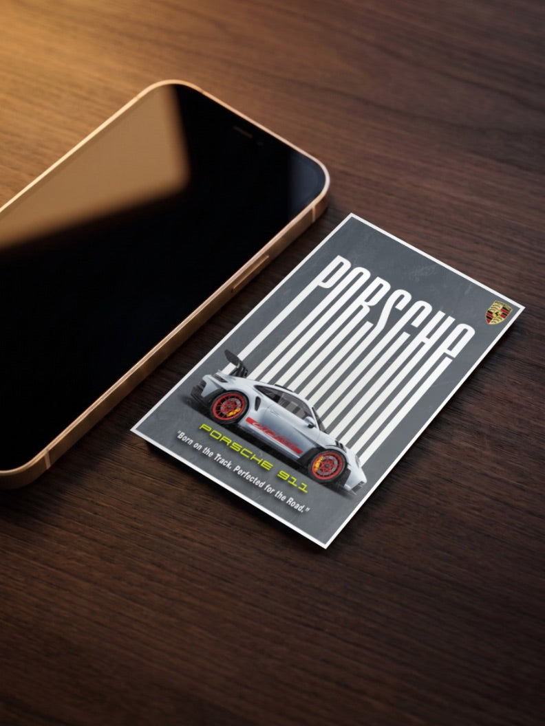 Porsche 911 Boost Mode Cars Poster