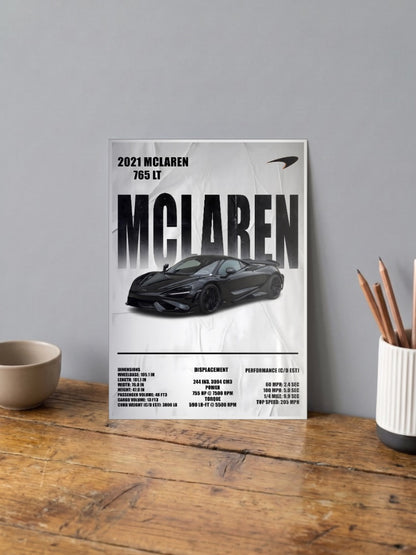 Ferrari The Roar of Precision Car Poster