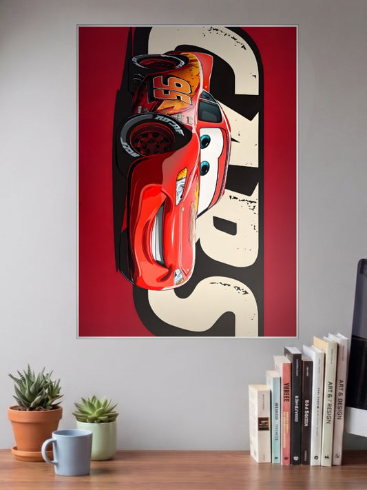 LIGHTING MCQUEEN Cars Poster
