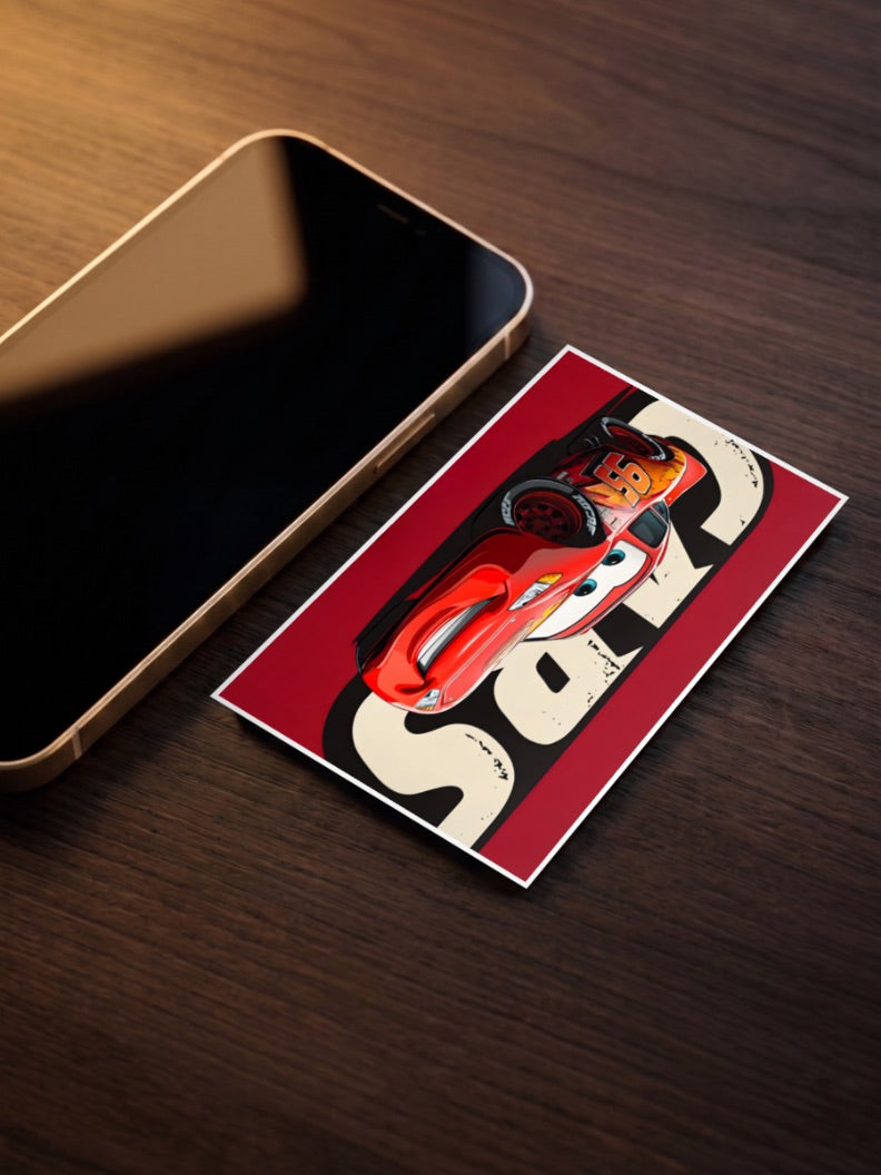 LIGHTING MCQUEEN Cars Poster