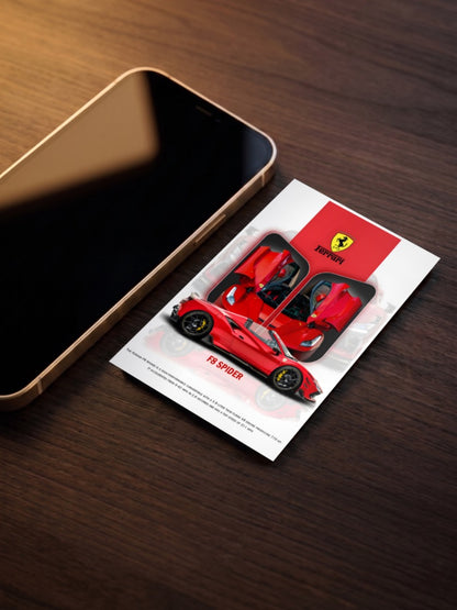 Ferrari F8 Spyder Cars Poster
