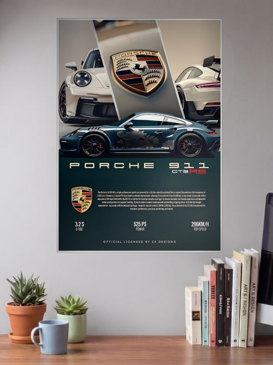 Porsche 911 Cars Poster