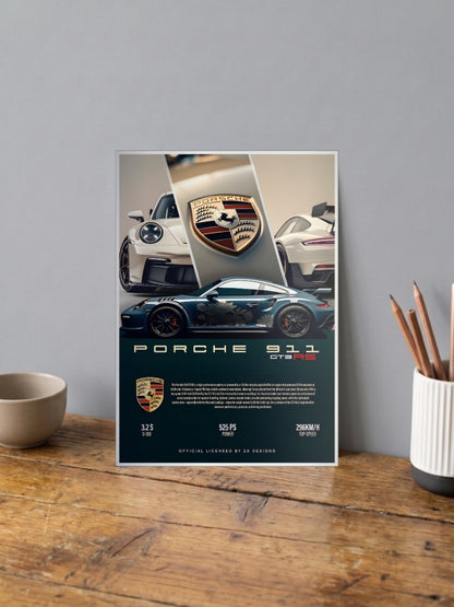 Porsche 911 Cars Poster