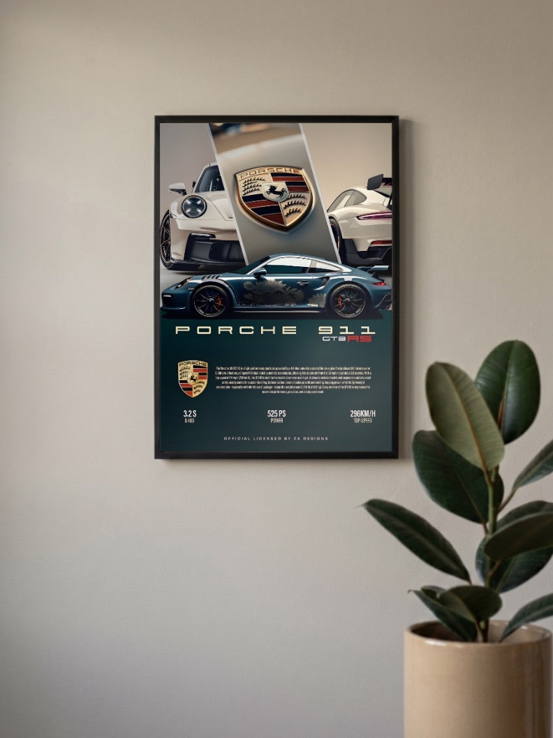Porsche 911 Cars Poster