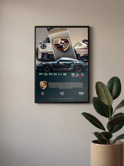 Porsche 911 Cars Poster