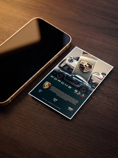 Porsche 911 Cars Poster