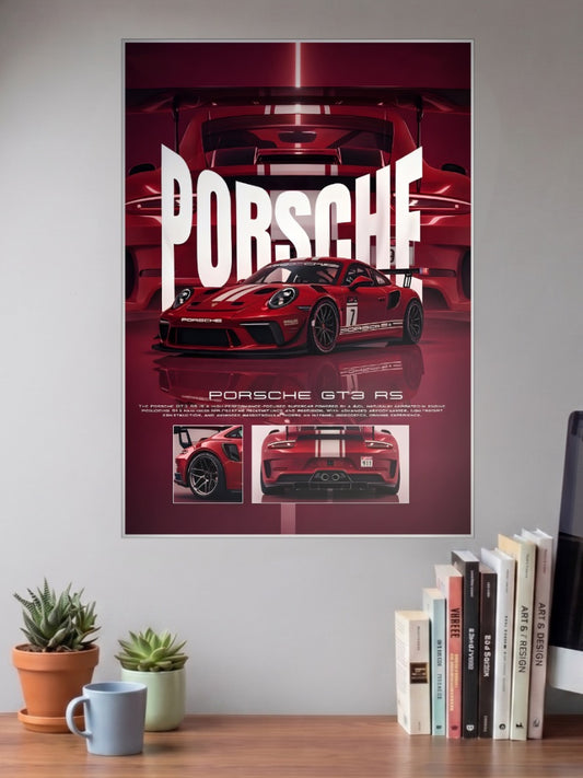 Porsche GT3 RS Cars Poster