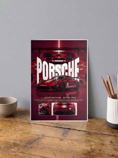 Porsche GT3 RS Cars Poster