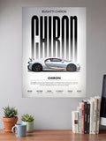 Bugatti Chiron Cars Poster