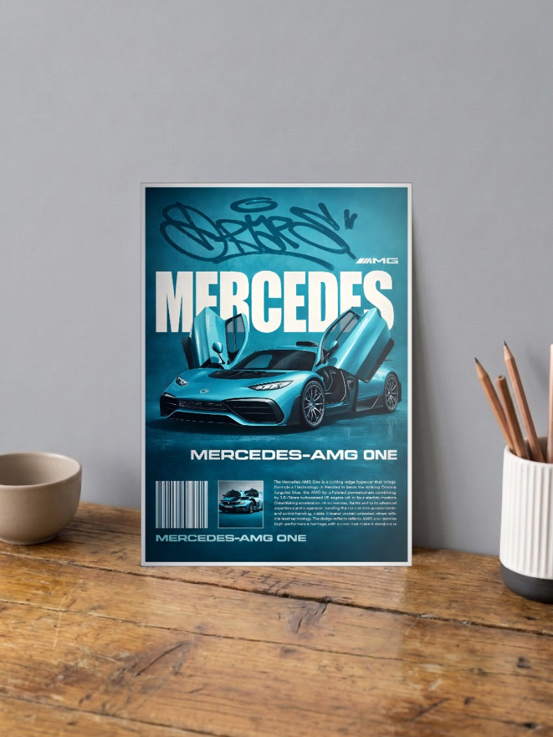 Mercedes AMG One Cars Poster