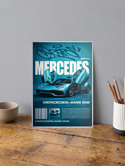 Mercedes AMG One Cars Poster