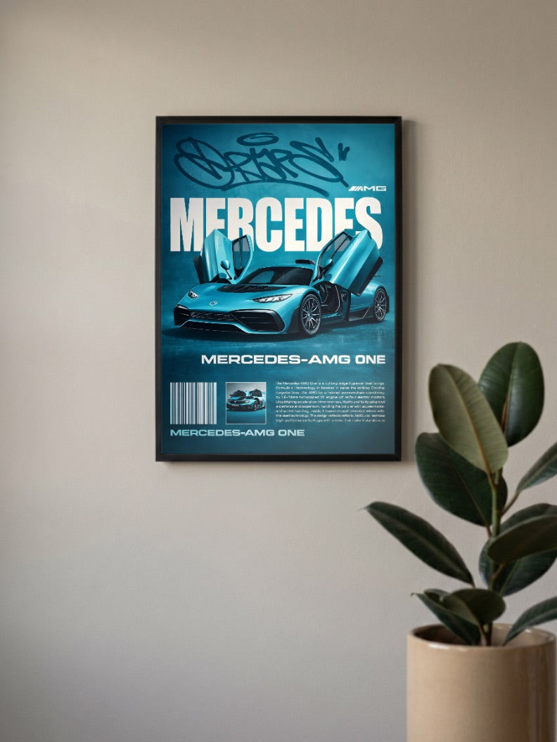 Mercedes AMG One Cars Poster
