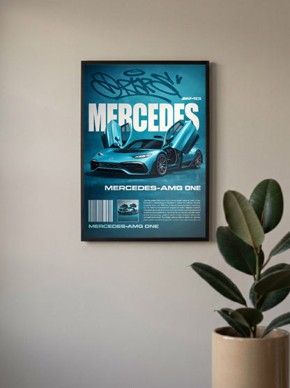 Mercedes AMG One Cars Poster