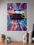 Aesthetic BMW AMG Car Poster