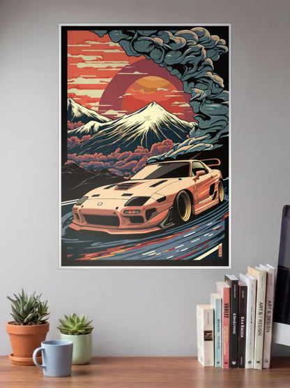 JDM Car Art Poster