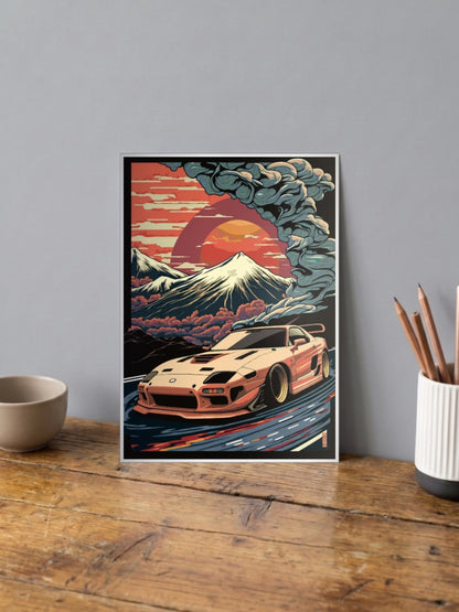 JDM Car Art Poster