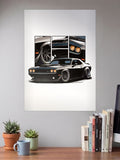 Dodge Challenger SRT Car Poster