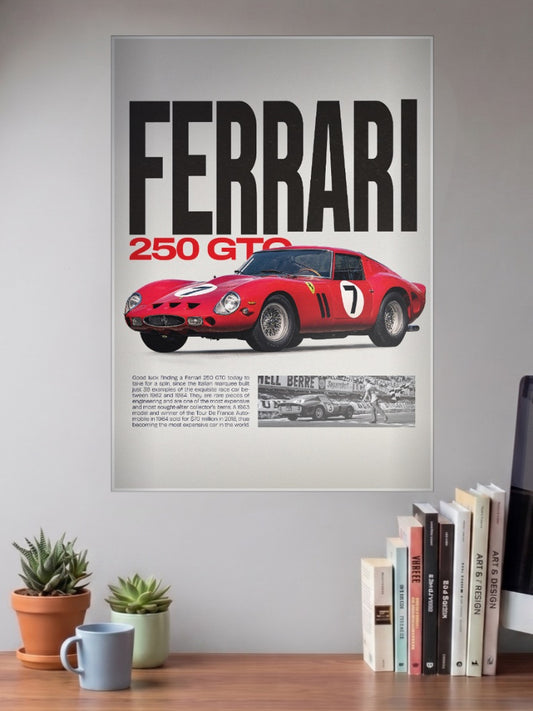 Ferrari 250 Gts Cars Poster