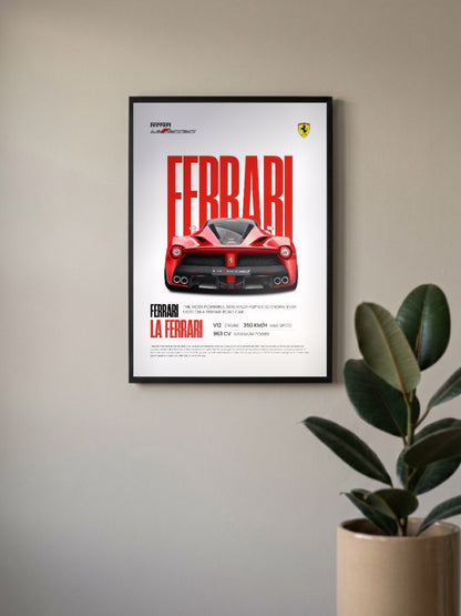 LaFerrari Scuderia Soul Cars Poster