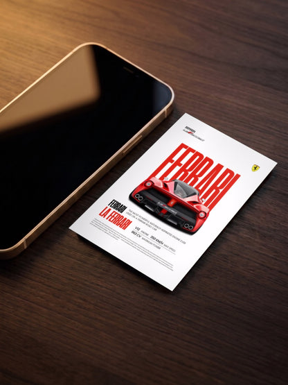 LaFerrari Scuderia Soul Cars Poster