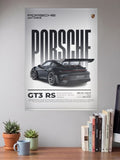 Porsche GT3 RS Full Throttle Cars Poster