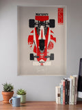 Marlboro F1 Cars Poster