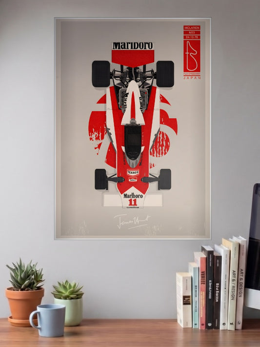 Marlboro F1 Cars Poster