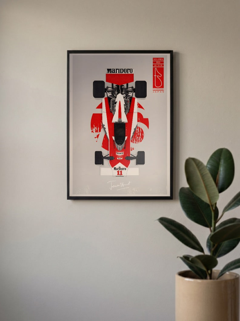 Marlboro F1 Cars Poster