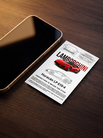 Lamborghini Huracan LP 6104 Cars Poster