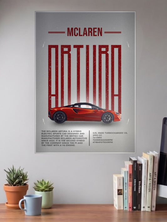 McLaren Artura Cars Poster
