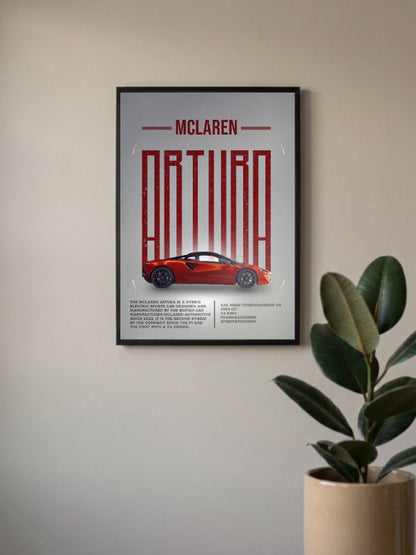 McLaren Artura Cars Poster