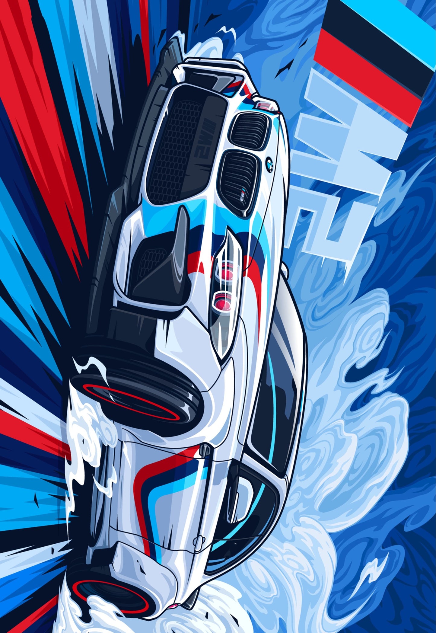 BMW M2 Car Poster