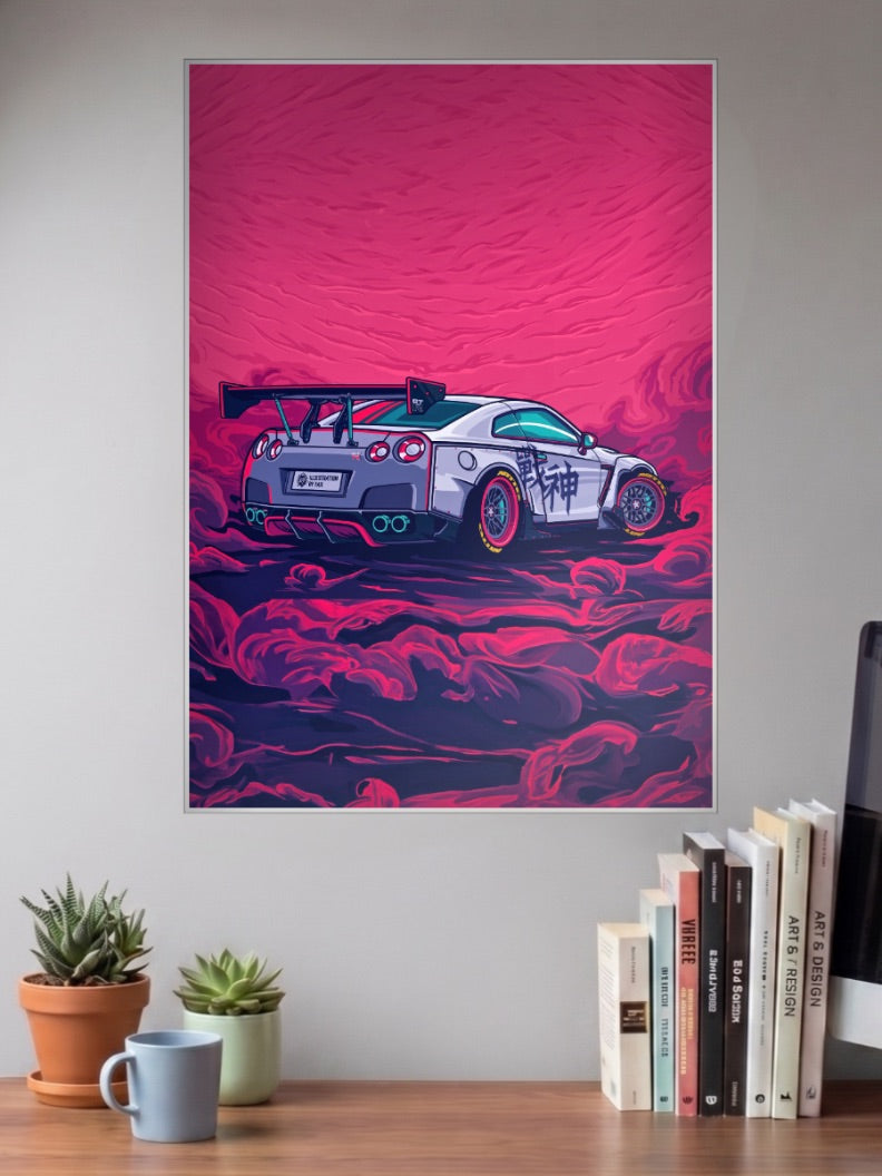 Porsche Cars Poster