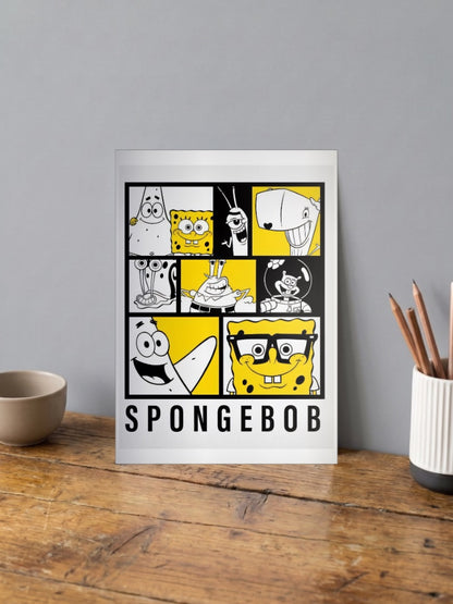 SpongeBob Graphic Cartoon Poster