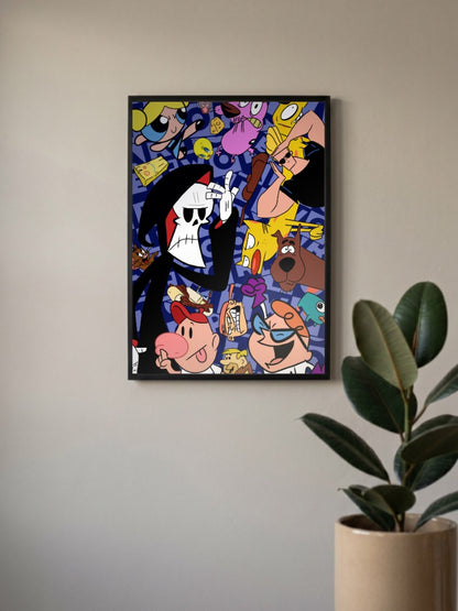 Cartoon Network collage Poster