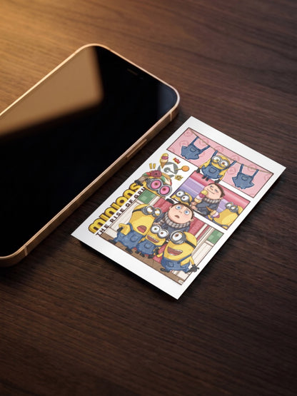 Minions Rise of Gru Cartoon Poster