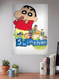 Crayon Shin Chan Family Cartoon Poster