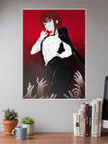Makima Chainsaw Man Poster