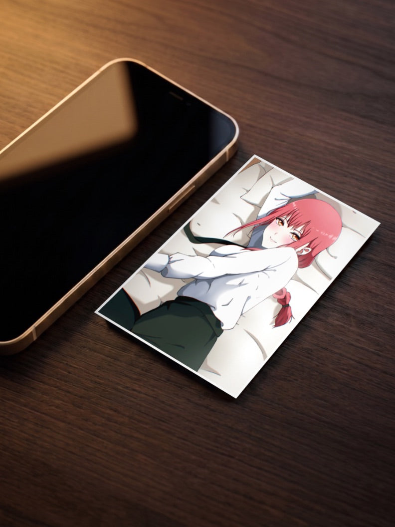 Makima Braid Chainsaw Man Anime Poster