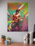 Denji Chainsaw Head Chainsaw Man Anime Poster