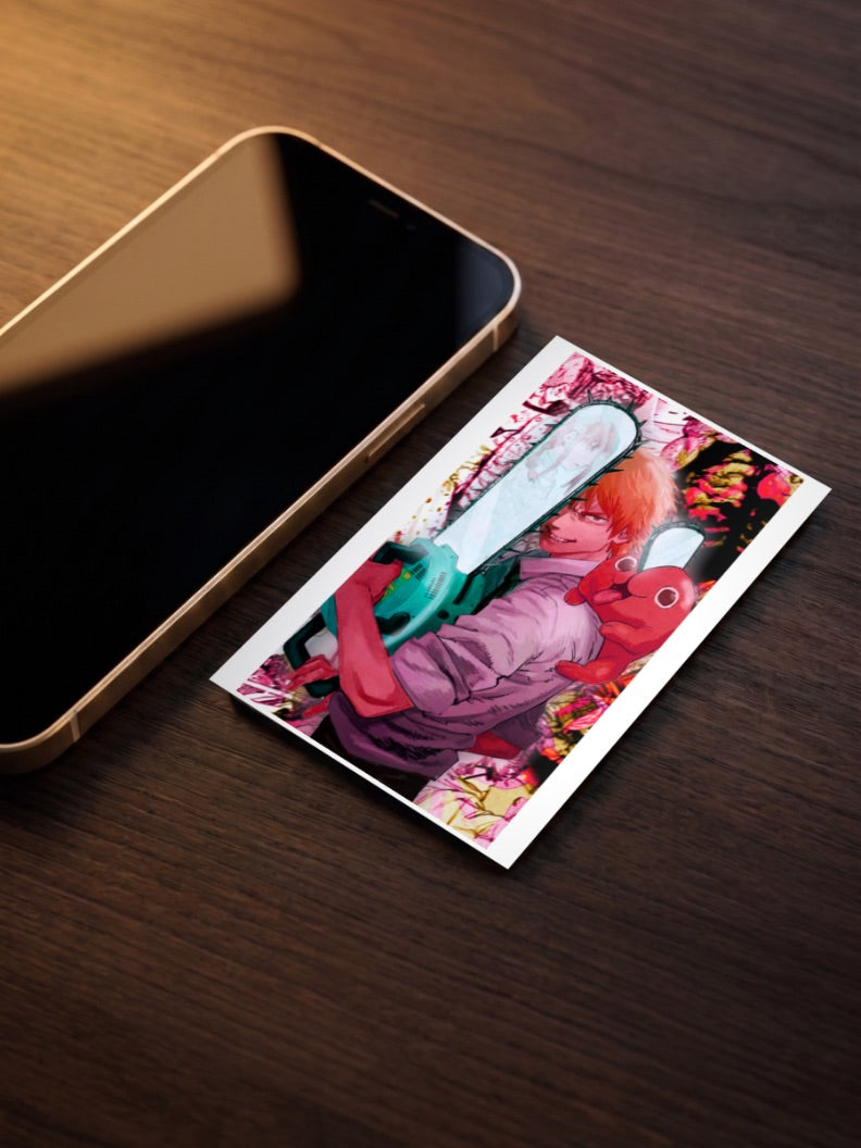 Denji and Pochita Poster