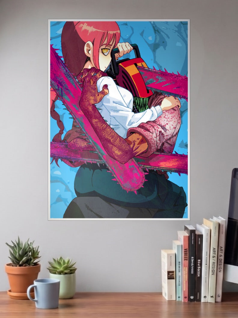 Makima X Denji Poster