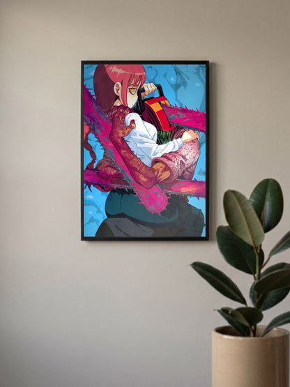 Makima X Denji Poster