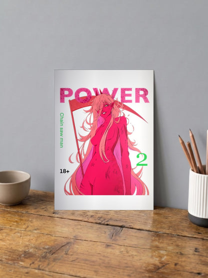 Power Chainsaw Man Poster