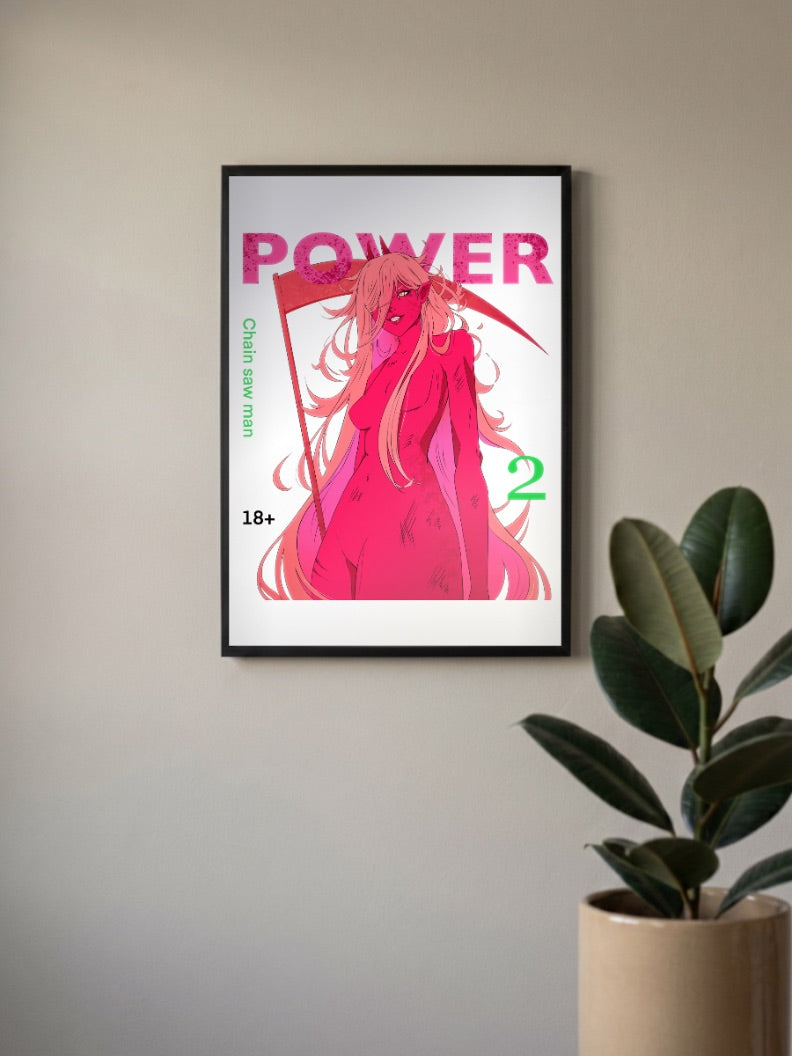 Power Chainsaw Man Poster